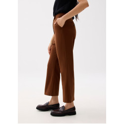 High Waist Ankle Length Boot Cut Pants