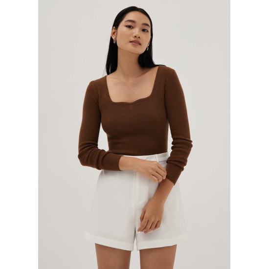 Jaimee Sweetheart Knit Top