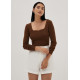 Jaimee Sweetheart Knit Top