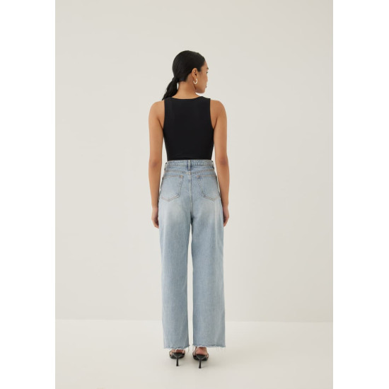 Blaise Denim Straight Leg Jeans