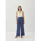 Lany Chambray Straight Leg Pants