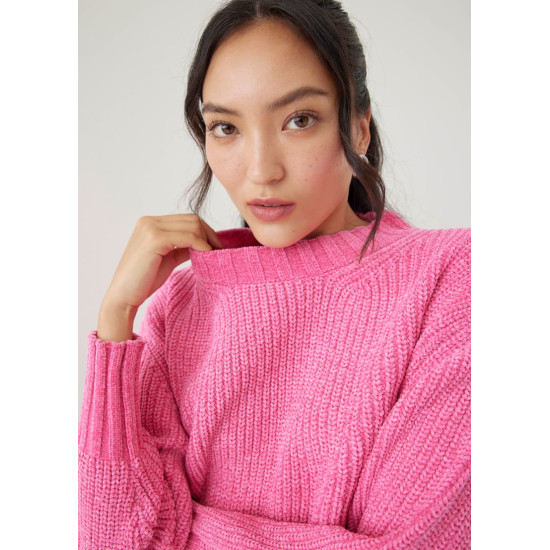 Vidya Crop Knit Sweater