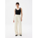 Lana Relaxed Melange Tailored Pants