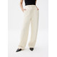 Lana Relaxed Melange Tailored Pants