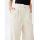 Lana Relaxed Melange Tailored Pants