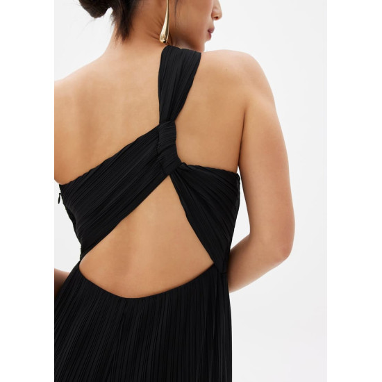 Simone Pleated Padded Twist Back Jumpsuit