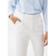 Lynn Tailored Peg Leg Chino Pants