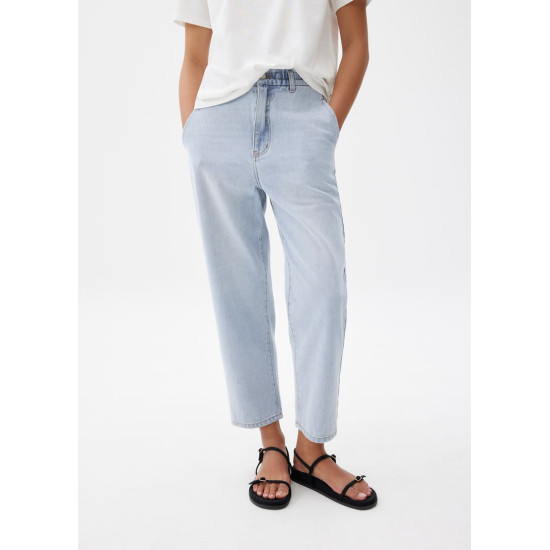 Sloane Elastic Paperbag Jeans