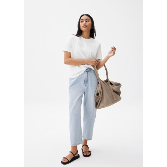 Sloane Elastic Paperbag Jeans