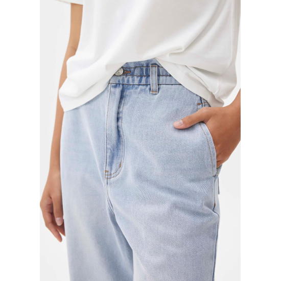 Sloane Elastic Paperbag Jeans