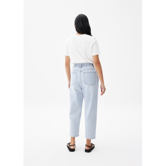 Sloane Elastic Paperbag Jeans