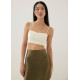 Cassia Organza Crop Camisole Top