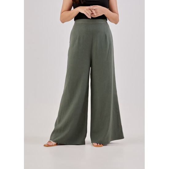 Elka Regular Palazzo Pants