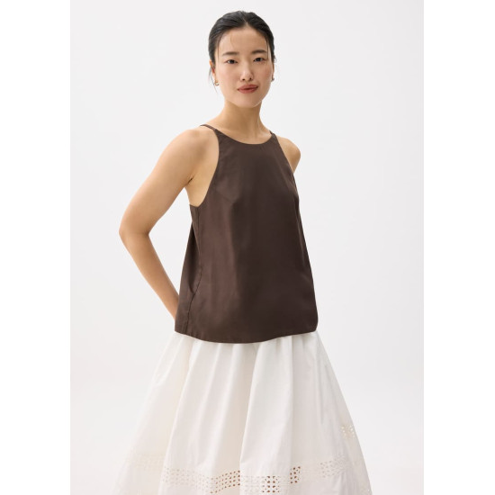 Round Neck Shell Camisole Top