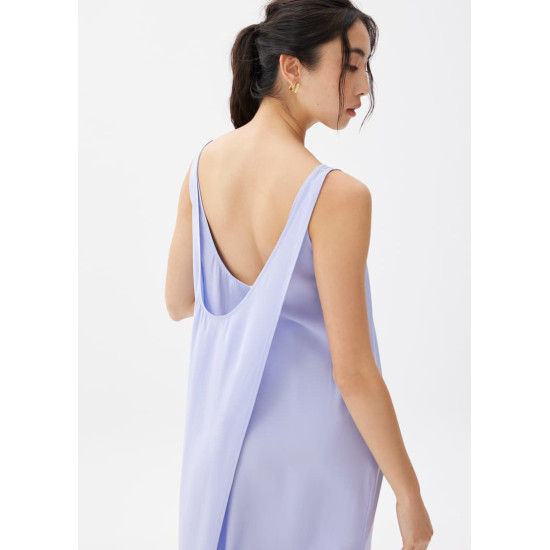 Scoop Neck Column Midaxi Dress