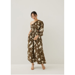 Dorsay Elastic Toga Maxi Dress