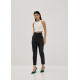 Mindi Pleather Peg Leg Trousers