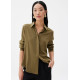 Ivy Satin Button Down Shirt