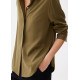 Ivy Satin Button Down Shirt