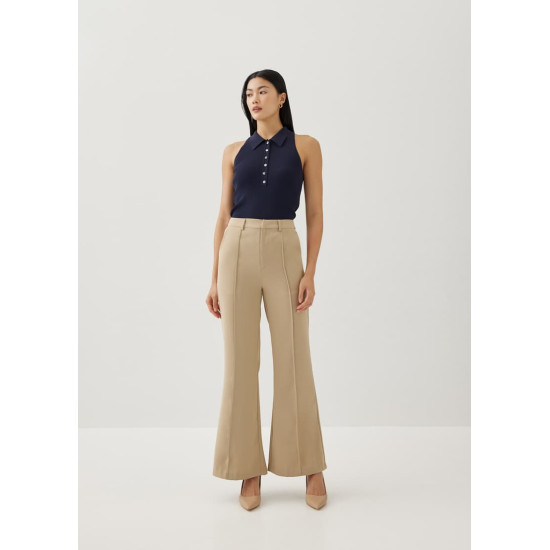 Novali Pintuck Flare Pants