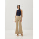 Novali Pintuck Flare Pants