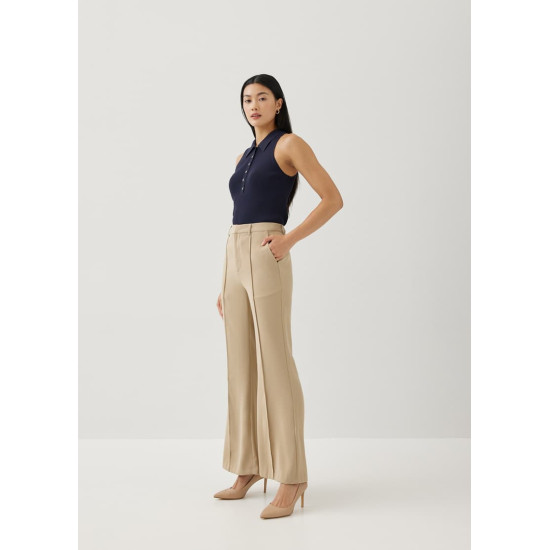 Novali Pintuck Flare Pants