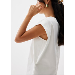 Cotton Boxy Shell Top