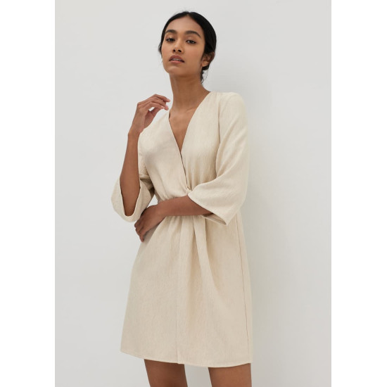 Liliana Twist Front Wrap Dress