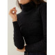 Porshe Knit Turtleneck Crop Top