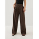 Rasha Mid Waist Tailored Straight Leg Pants