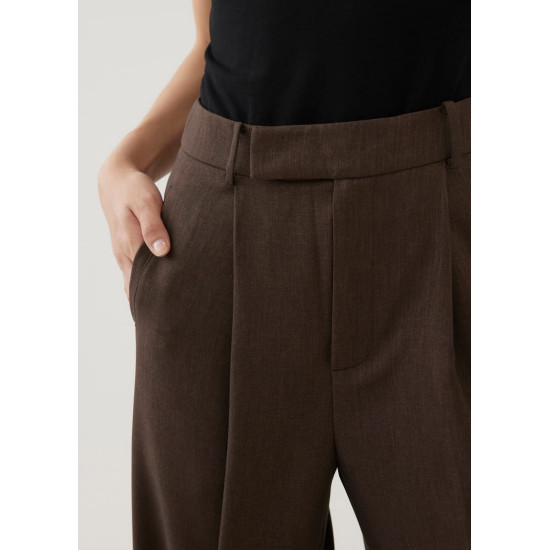 Rasha Mid Waist Tailored Straight Leg Pants