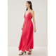 Kaleni Padded Plunge Maxi Dress