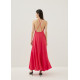 Kaleni Padded Plunge Maxi Dress