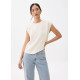 Relaxed Round Neck Boxy Tee