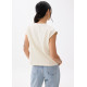 Relaxed Round Neck Boxy Tee