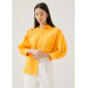 Brienne Cotton Puff Sleeve Shirt