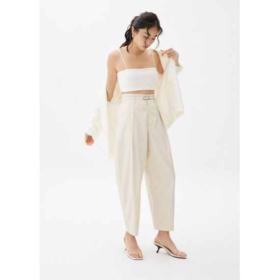 Cotton Barrel Pants