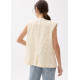 Relaxed Broderie Vest