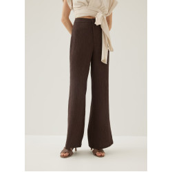 Emory Textured Flare Pants