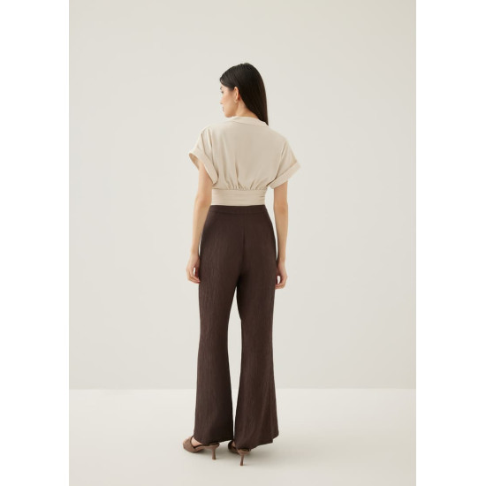 Emory Textured Flare Pants