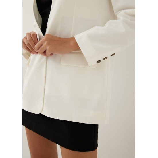 Sitti Relaxed V-neck Blazer