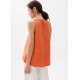 Cotton Round Neck Trapeze Tank Top