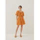 Ellamay Cotton Puff Sleeve Mini Dress