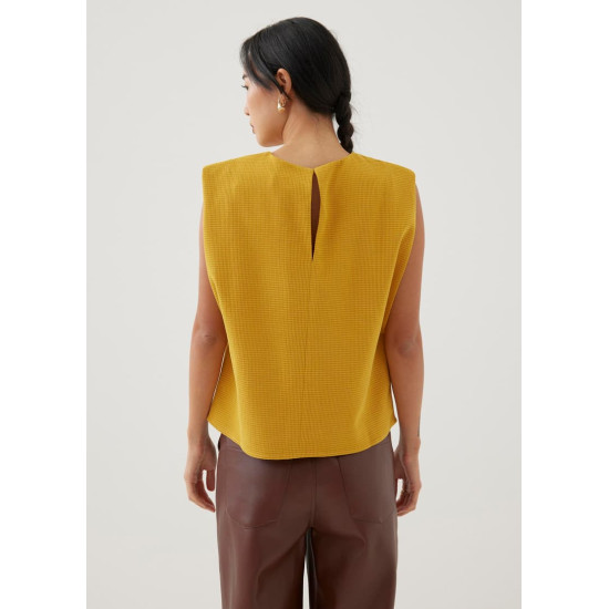 Axel Tweed Shell Top