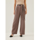 Mathia Tailored Pleated Straight Leg Pants