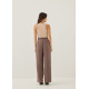 Mathia Tailored Pleated Straight Leg Pants