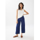 Relaxed Denim Wide Leg Jeans