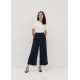 Nyra Linen Wide Leg Culottes