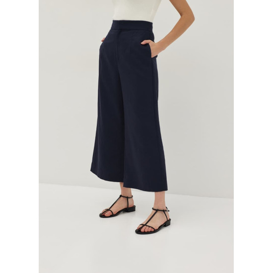 Nyra Linen Wide Leg Culottes