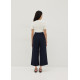 Nyra Linen Wide Leg Culottes